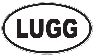 LUGG - Oval Magnet