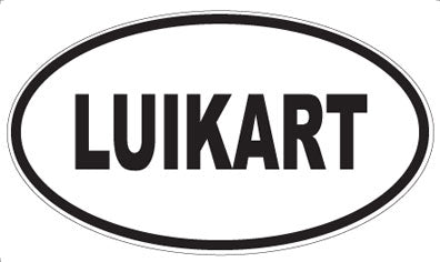 LUIKART - Oval Magnet