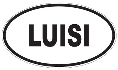 LUISI - Oval Magnet