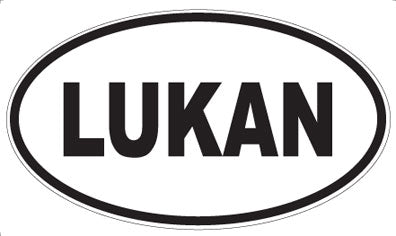 LUKAN - Oval Magnet