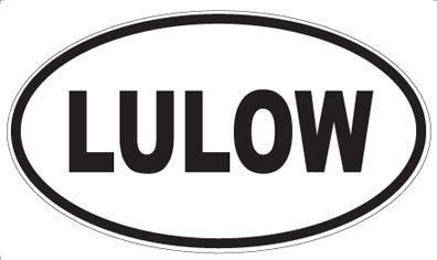 LULOW - Oval Magnet