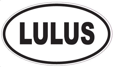 LULUS - Oval Magnet