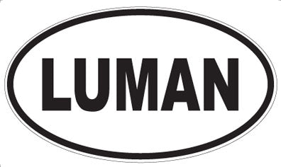LUMAN - Oval Sticker