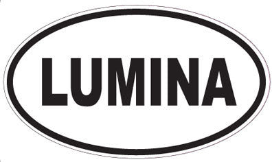 LUMINA - Oval Sticker