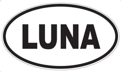 LUNA - Oval Magnet