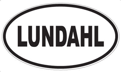 LUNDAHL - Oval Magnet