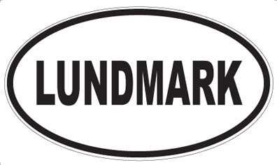 LUNDMARK - Oval Magnet