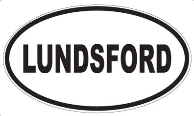 LUNDSFORD - Oval Magnet