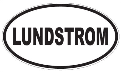 LUNDSTROM - Oval Magnet