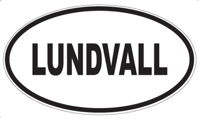 LUNDVALL - Oval Magnet