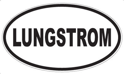 LUNGSTROM - Oval Magnet