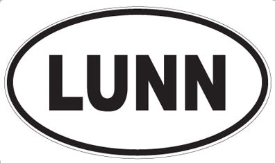 LUNN - Oval Magnet