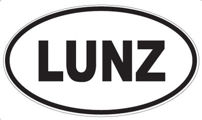 LUNZ - Oval Magnet