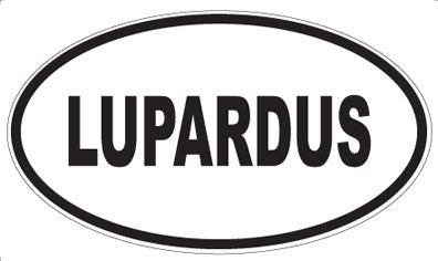 LUPARDUS - Oval Magnet