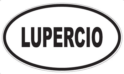 LUPERCIO - Oval Sticker