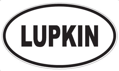 LUPKIN - Oval Sticker