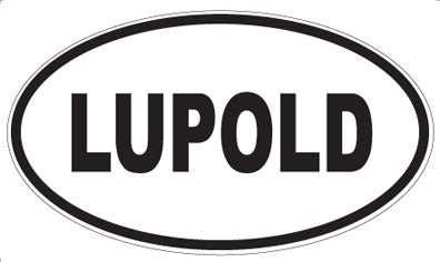 LUPOLD - Oval Sticker