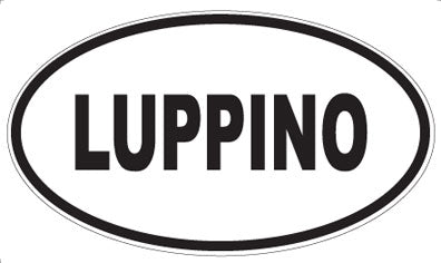 LUPPINO - Oval Magnet
