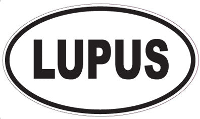LUPUS - Oval Magnet