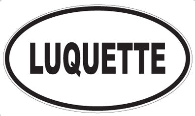 LUQUETTE - Oval Magnet