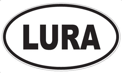 LURA - Oval Sticker