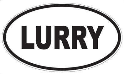 LURRY - Oval Magnet