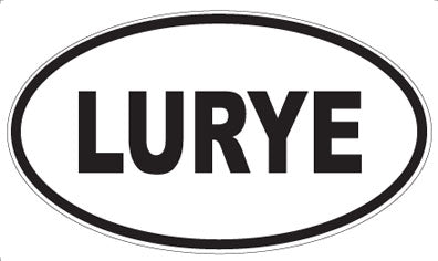 LURYE - Oval Magnet