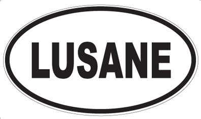 LUSANE - Oval Magnet