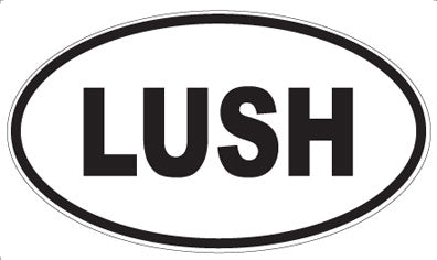 LUSH - Oval Magnet