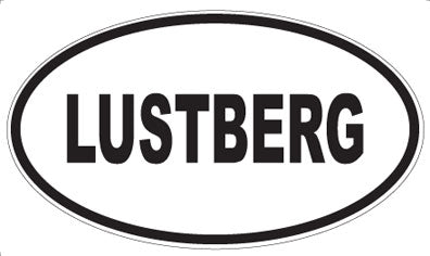LUSTBERG - Oval Magnet