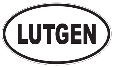 LUTGEN - Oval Magnet