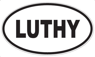LUTHY - Oval Magnet