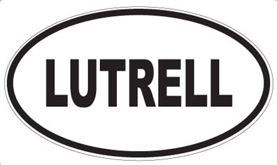 LUTRELL - Oval Magnet