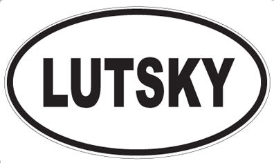 LUTSKY - Oval Magnet