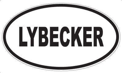 LYBECKER - Oval Magnet