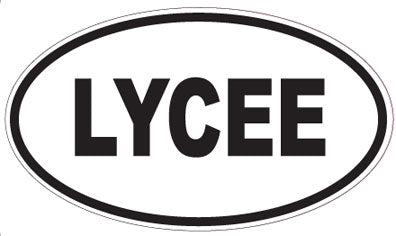 LYCEE - Oval Magnet