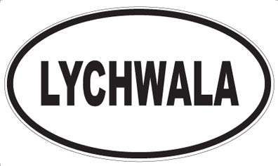 LYCHWALA - Oval Magnet
