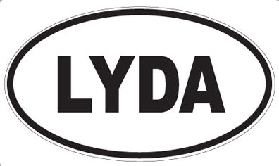 LYDA - Oval Magnet