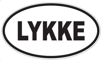 LYKKE - Oval Magnet