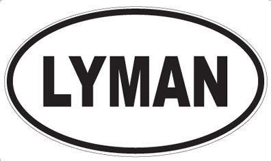 LYMAN - Oval Sticker