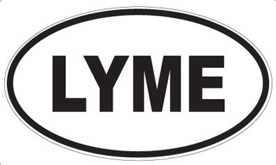 LYME - Oval Magnet