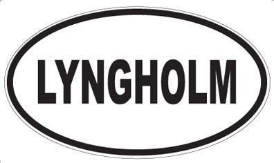 LYNGHOLM - Oval Magnet