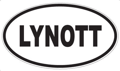 LYNOTT - Oval Magnet