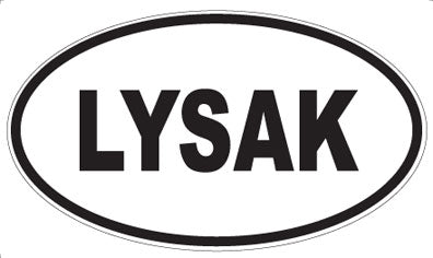 LYSAK - Oval Magnet