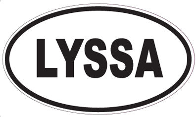 LYSSA - Oval Magnet