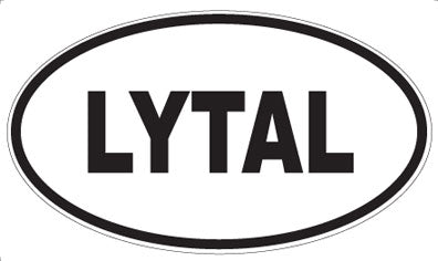 LYTAL - Oval Sticker