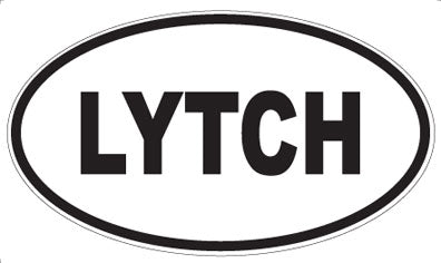 LYTCH - Oval Magnet