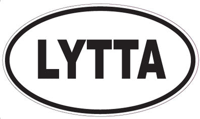 LYTTA - Oval Sticker