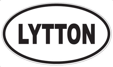 LYTTON - Oval Magnet