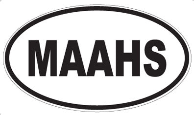 MAAHS - Oval Magnet
